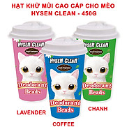 Hạt Khử Mùi Cát Vệ Sinh Cho Mèo Cao Cấp Hysen Clean Đủ Mùi 450g