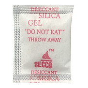 Túi hút ẩm Secco silica gel 2gr- 1kg- Chính hãng - Vải trắng