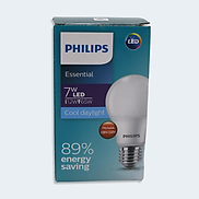 Bóng LED bulb Essential Philips 7W