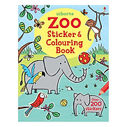 Sách tương tác tiếng Anh - Zoo Sticker And Colouring Book