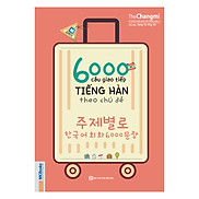6000 Câu Giao Tiếp Tiếng Hàn Theo Chủ Đề Không kèm CD