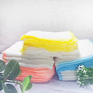 Bịch 50 khăn sữa Dày Cao Cấp MicKey M100% cotton 25x27cm Mềm mại cho bé