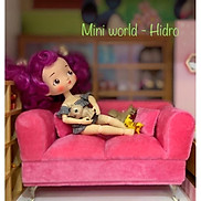 Mô hình hộp trang sức ghế sofa mini tỉ lệ 1 6 dùng cho búp bê Ken, Barbie