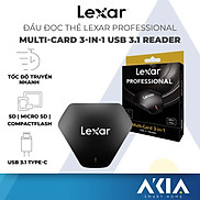 Đầu đọc thẻ nhớ Lexar Professional Multi-Card 3-in-1 USB 3.1 Reader