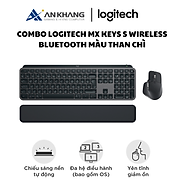 Combo Chuột & Bàn Phím Bluetooth không dây Logitech MX Keys S Combo