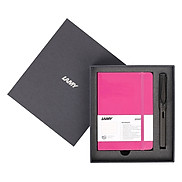 Gift Set Lamy Notebook A6 Softcover Pink + Lamy Safari Matt Black - GSA6