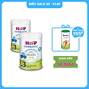 Combo 2 lon sữa bột dinh dưỡng công thức HiPP 3 Organic Combiotic chất