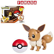 Đồ Chơi Bóng Pokemon Biến Hình - Eevee - Pokemon Toys ZC8915E