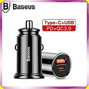 Tẩu sạc nhanh đa năng thương hiệu Baseus CCALL-AS01 tích hợp Type-C và USB