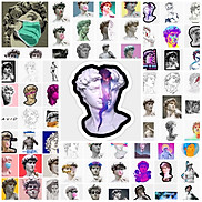 Set 30-60 sticker David Michelangelo