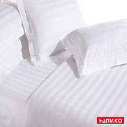 Vỏ chăn khách sạn HANVICO 100% cotton cao cấp chống nhăn, xù