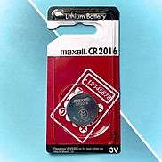 Pin Maxell CR2016 Lithium 3V Cao Cấp Made In Japan Date 2031