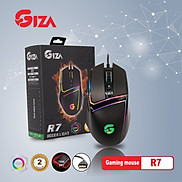 Chuột chuyên game GIZA R7 - cổng USB HN Led RGB Gaming 7000 DPI