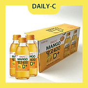 Hộp 10 chai nước Giải Khát Daily-C Bổ Sung Vitamin C, D Vị Xoài  Chai