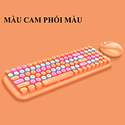Bộ bàn phím và chuột không dây MOFII CANDY XR thiết kế phím mini 100 phím
