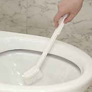 Bàn Chải Cọ Bồn Cầu Toilet Đầu Vuông Siêu Sạch Nhật Bản + Tặng Trà Sữa