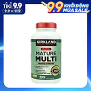 Vitamin tổng hợp Kirkland Mature Multi Adult 50+ Hộp 400 viên của Mỹ