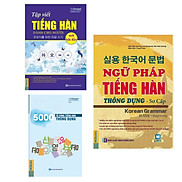 Combo 3 Cuốn Sách Học Tiếng Hàn Ngữ Pháp Tiếng Hàn Thông Dụng