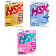 Combo Chinh phục đề thi HSK 3 - HSK 4 - HSK 5 Kèm giải thích ngữ pháp chi