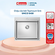 Chậu rửa bát inox KONOX Topmount Sink Unico 5450