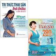 Combo Sách Dành Cho Mẹ Bầu Tri Thức Thai Sản Bà Bầu Cần Biết + Hành Trình