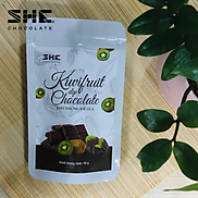 Kiwi nhúng Socola - Túi 50g - SHE Chocolate - thích hợp ăn vặt văn phòng