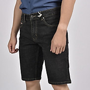 OJEANS - Quần short jeans nam màu xám 830556 - Quần soóc bò nam
