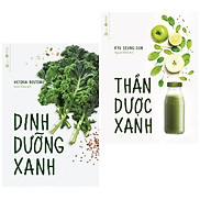 Combo 2 cuốn sách dậy nấu ăn sử dụng tốt các loại rau quả Thần Dược Xanh +