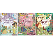 Combo 3Q Sách Truyện Cổ Andersen + Truyện Ngụ Ngôn Aesop + Truyện Cổ Grimm