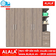 Tủ quần áo ALALA271 gỗ HMR chống nước - www.ALALA.vn - 0939.622220
