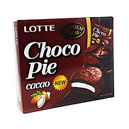 Bánh Lotte Choco pie vị cacao hộp 336g