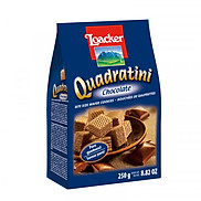 Bánh xốp Loacker Quadratini Chocolate 125g