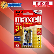 Vỉ 2 Viên Pin AA , Pin AAA 1,5V Maxell Super Alkaline Bền gấp 10 Lần