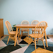 Bộ bàn ăn 4 ghế BN09 Tundo màu vàng
