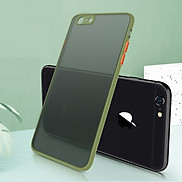 Ốp lưng trong nhám viền Shield Matte Color bảo vệ camera cho iPhone 6 Plus