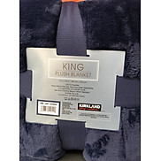 Chăn lông cừu KirkLand Plush Blanket King 284cm x 233cm của Mỹ