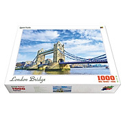Bộ tranh xếp hình cao cấp 1000 mảnh 50x80cm London Bridge