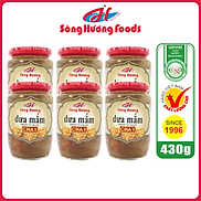 6 Hũ Dưa Mắm Chay Sông Hương Foods Hũ 430g