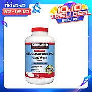 Viên uống Kirkland Glucosamine HCL 1500mg Kirkland With MSM 1500mg Hộp 375