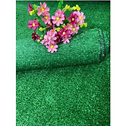 Thảm cỏ nhựa nhân tạo sợi cỏ dài 1cm êm ái, trang trí sự kiện