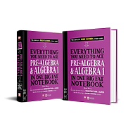 Sách Everything you need to ace prealgebra and algebra1, Sổ tay đại số