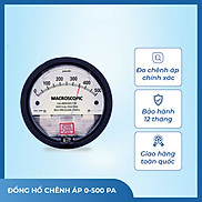 Đồng hồ chênh áp Macroscopic dải đo 0-500Pa