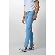 Quần Jeans OWEN nam dáng Slimfit co dãn không phai màu mã QJS230149