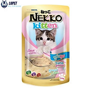 Thức ăn pate cho mèo con Nekko Kitten các vị 70g