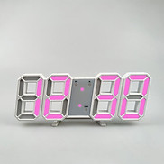 Đồng hồ led 3D để bàn treo tường thông minh có hiển thị nhiệt độ ngày