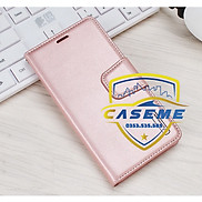 Bao da dạng ví dành cho Samsung A03 Hanman có quai cài - Hàng Chính Hãng