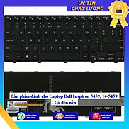 Bàn phím dùng cho Laptop Dell Inspiron 5459, 14-5459 - Có đèn nền
