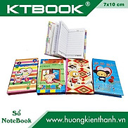 Sổ Bìa Cứng ghi chép NoteBook KTBOOK Khổ Nhí size 7 x 10 cm