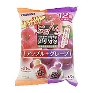 Thạch trái cây mix táo nho Orihiro 240g