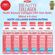 Nước Beauty Collagen NƯỚC COLLAGEN KHÔNG ĐƯỜNG OKF HÀN QUỐC x 6 chai 500ml